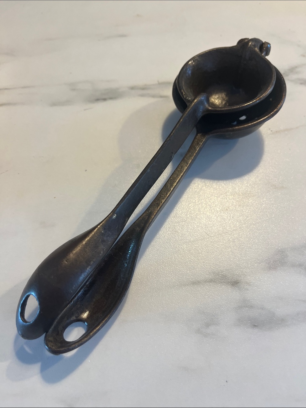Antique cast iron lemon squeezer